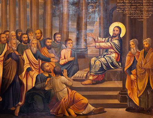 Isus u sinagogi