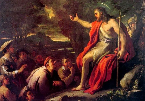 Giordano, Sveti Ivan Krstitelj propovijeda