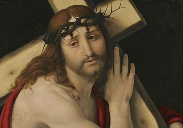 Andrea Solario, Krist nosi križ