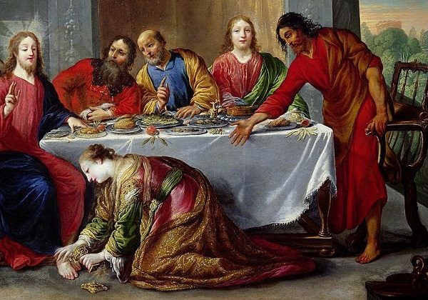 Claude Vignon, Isus na gozbi kod Šimuna farizeja