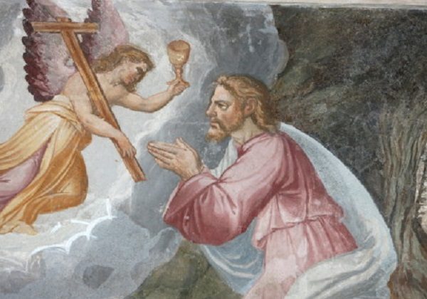 Isus moli u Getsemanskom vrtu