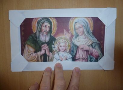 Sveti Joakim i Ana – slika s okvirima