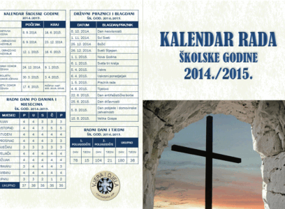 Kalendar rada šk. 2014./2015. god.