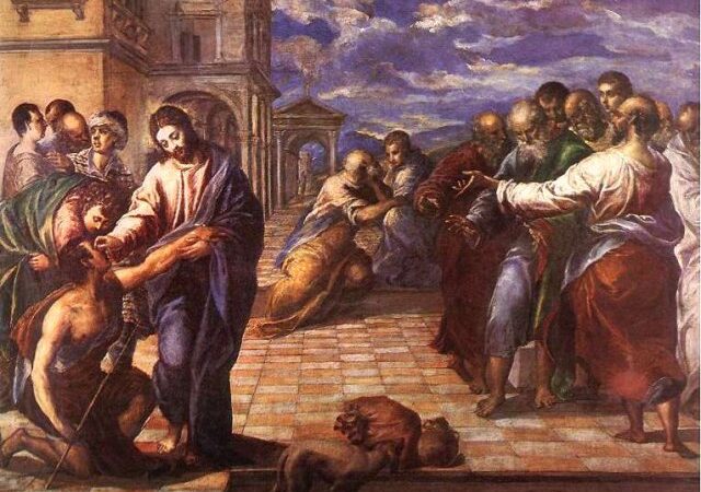 Isus ozdravlja slijepca od rođenja (Iv 9, 1-41)