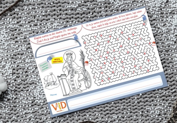 Sveta Katarina Aleksandrijska [radni listovi]