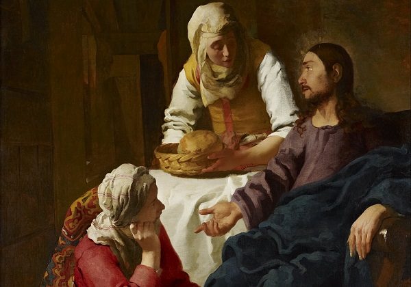 Johannes (Jan) Vermeer, Isus u kući Marte i Marije