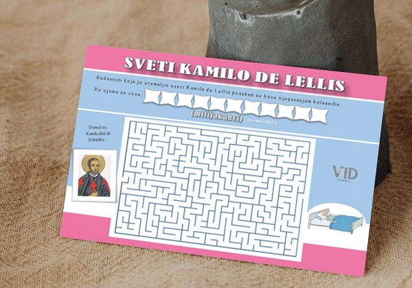 Sv. Kamilo de Lellis [radni list]