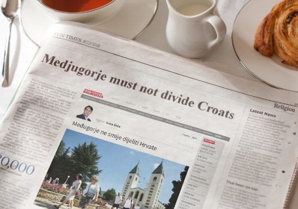 A commentary on the text: “Medjugorje must not divide Croats”