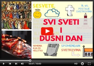 Svi sveti i Dušni dan [video]