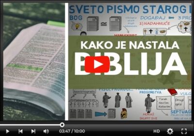 Kako je nastala Biblija [video]