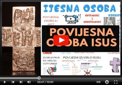Povijesna osoba – Isus [video]