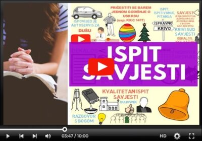 Ispit savjesti [video]