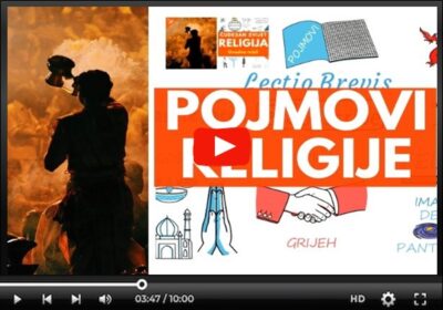 Vrste i ključni pojmovi religija [video]