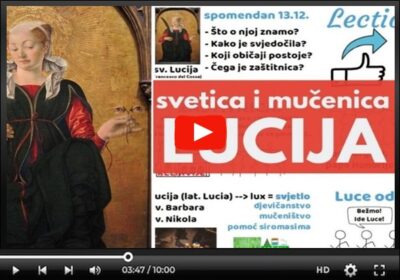 Sveta Lucija [video]