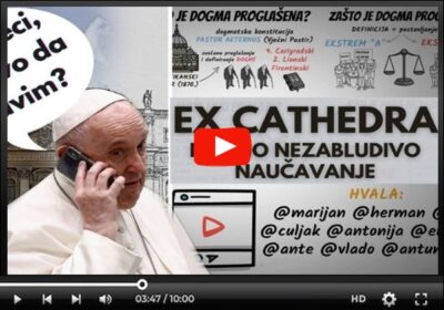 Papina nezabludivost [video]