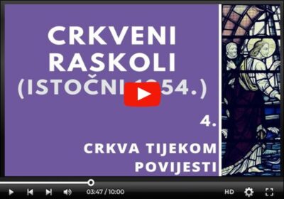 Istočni raskol 1054. [video]