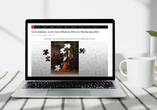 Sveti Joakim, sveta Ana i Blažena Djevica Marija [puzzle]