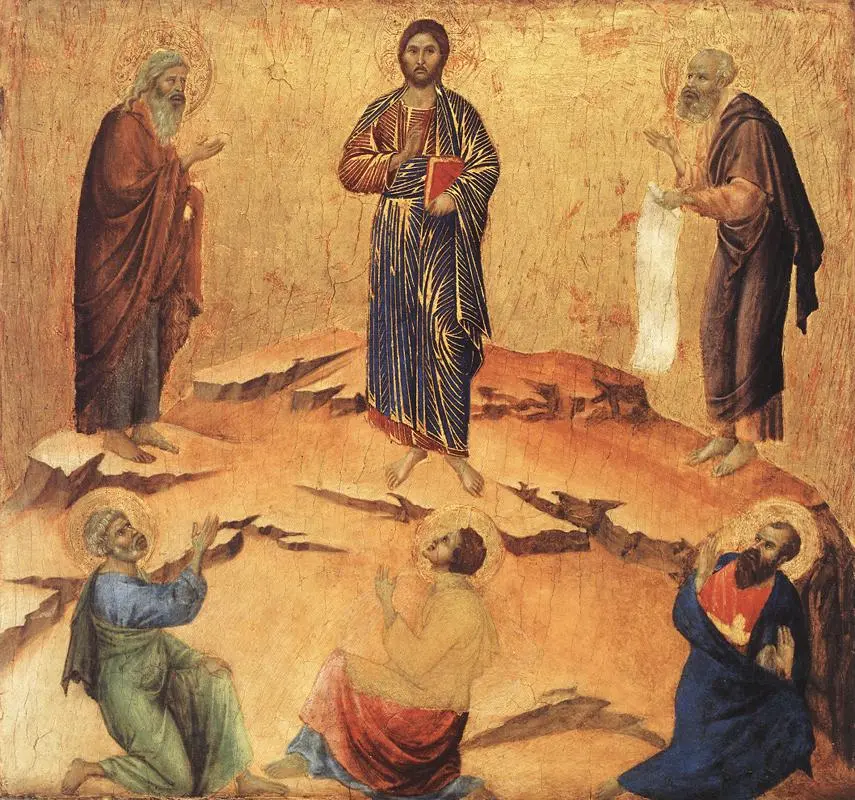 Preobraženje – Duccio di Buoninsegna (Maestà, 1308.–1311.)